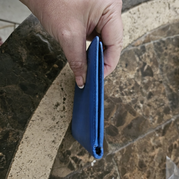 Louis Vuitton Blue Cyan Epi Leather zmens Bi Fold Wallet - Picture 10 of 11